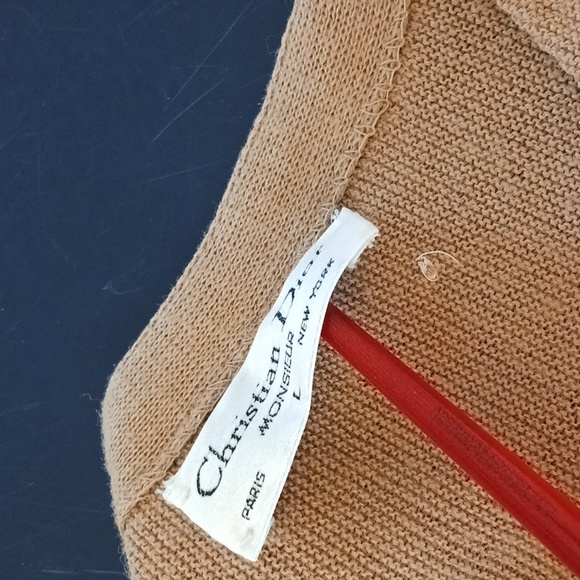 Vintage Mens DIOR All Season Sweater - Picture 7 of 16